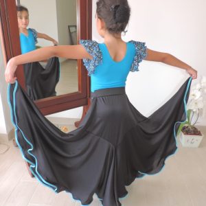 Falda Ensayo para Flamenco